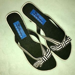 Blue Dragon heeled sandals